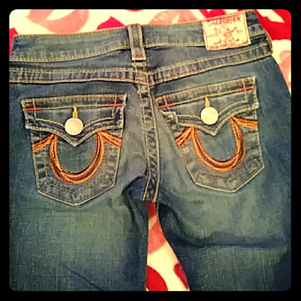 Rainbow Becky True Religion Jeans